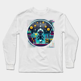 Pixel Pinnacle Arcade Long Sleeve T-Shirt